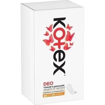 Щоденні прокладки Kotex Normal 56 шт.