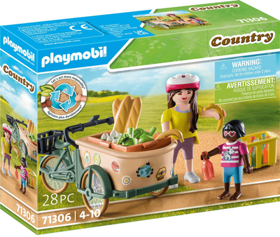 Zestaw figurek Playmobil Country Cargo Bike (4008789713063)