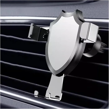 Гравітаційний автотримач телефону на дефлектор Metal Gravity Car Holder