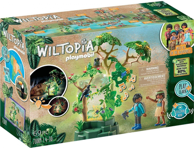 Zestaw figurek Playmobil Wiltopia Enlightened Tropical Tree and Explorers (4008789710093)