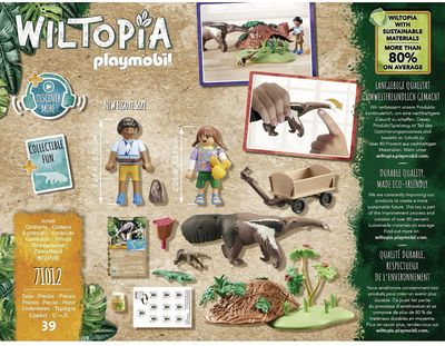 Набір фігурок Playmobil Wiltopia Wonderful Planet Anteater Care (4008789710123)