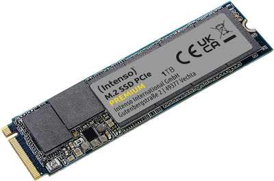 SSD диск Intenso Premium 1TB M.2 NVMe PCIe 3D NAND TLC (3835460)