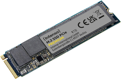 Dysk SSD Intenso Premium 1TB M.2 NVMe PCIe 3D NAND TLC (3835460)