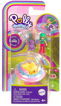 Zestaw figurek Mattel Polly Pocket Pollyville Car Donut (0194735108985)