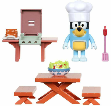 Набір фігурок TM Toys Bluey Mini Family Backyard BBQ Moose Toys (0630996130308)