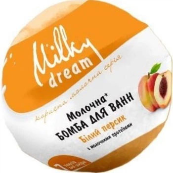 Бомба для ванн Milky Dream Білий персик 100 г.