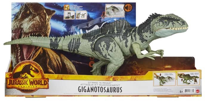 Фігурка Mattel Jurassic World Dominion Srike Roar Giganotosaurus 54.5 см (0887961981766)