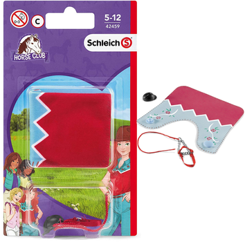 Zestaw akcesoriów do figurek Schleich Horse Club Hannah and Cayenne Blanket and Halters (4059433572673)