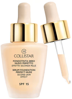 Тональна основа для обличчя Collistar Serum Foundation Perfect Nude SPF15 1 Ivory 30 мл (8015150134514)