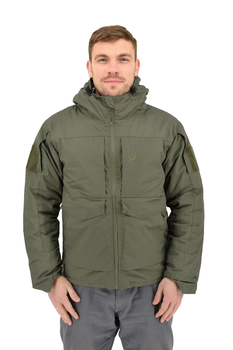 Зимняя тактическая куртка Eagle с подкладкой Omni-Heat и силиконовым утеплителем Olive Green M