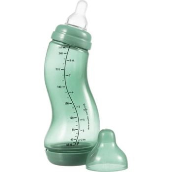 Пляшечка для годування Difrax S-bottle Natural Trend із силіконовою соскою, 250 мл (706T Sage)