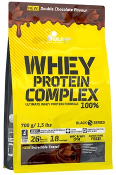 Protein Olimp Whey Protein Complex 700 g Podwójna czekolada (5901330063985)