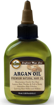 Олія Difeel Premium Natural Hair Arгan Oil зволожувальна арганова для волосся 75 мл (711716145014)
