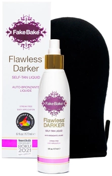 Samoopalacz w płynie Fake Bake Flawless Darker Self-Tan Liquid + rękawica 177 ml (856175000273)