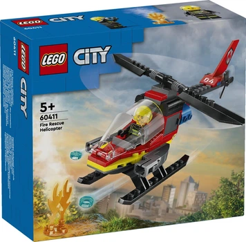 Конструктор Lego City Пожежний рятувальний вертоліт 60411