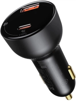Ładowarki samochodowe Baseus Superme Digital Display PPS Dual Quick Charger Car Charger Black (CCZX-01)