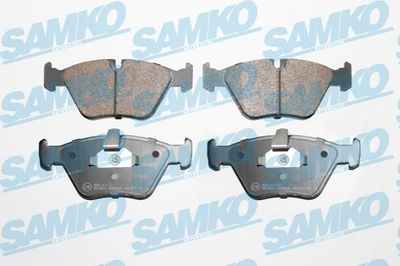 Тормозные колодки SAMKO 5SP649 BMW 5 Series 34111164629, 34116761280, 34116761279