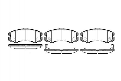 Гальмівні колодки ROADHOUSE 2425.22 Opel Frontera 1605848, 1605852, 1605913