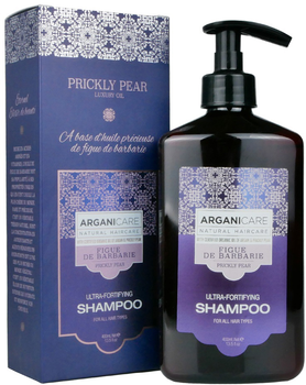 Шампунь ArganiCare Prickly Pear Strengthening Hair Shampoo з колючою грушею 400 мл (7290114148382)