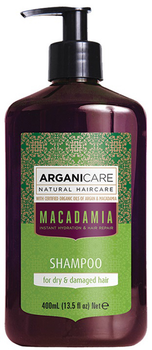Szampon ArganiCare Macadamia do suchych i zniszczonych włosów 100 ml (7290114145121)