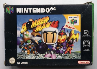 Bomberman 64, английская версия - картридж для Nintendo 64, Б/У