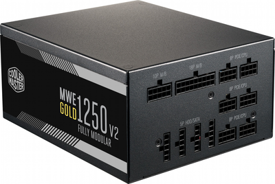 Блок живлення Cooler Master MWE Gold 1250 - V2 Full Modular (MPE-C501-AFCAG-EU)