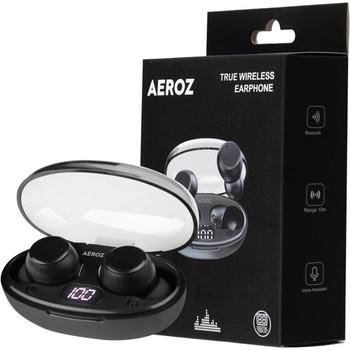 Навушники Aeroz TWS-1010 Black (5711336037091)