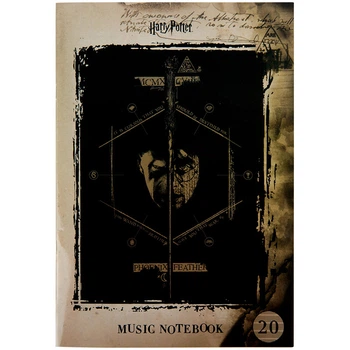 Зошит для нот Kite Harry Potter HP22-404, A4, 20 аркушів