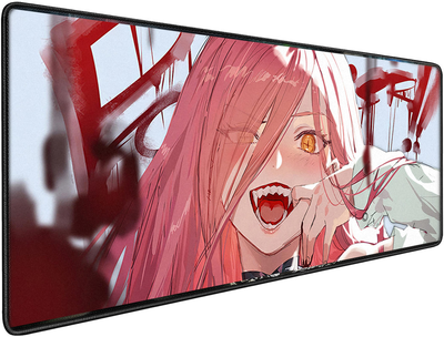 Ігрова поверхня (Килимок для мишки) SHLab Chainsaw Man Power SHM-327 (90х40 см) (34609)