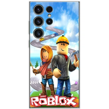 Силіконовий чохол BoxFace Samsung Galaxy S23 Ultra (S918) Roblox Білдерман (45778-up2558)