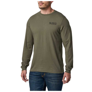 Футболка с длинным рукавом 5.11 SERVED FRESH LONG SLEEVE TEE 72560 Medium, Ranger Green