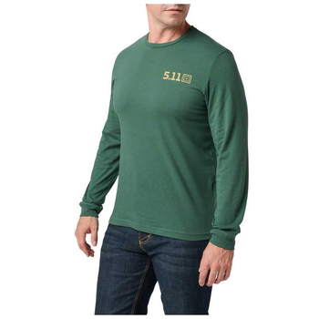 Футболка з довгим рукавом 5.11 MR. CLEAN LONG SLEEVE TEE 76311 Large, Trekking Green