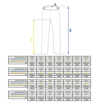 Штаны Helikon-Tex Outdoor VersaStretch Lite Shadow Серый W32/L32