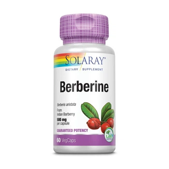 Берберін Solaray Berberine 500 mg 60 капсул