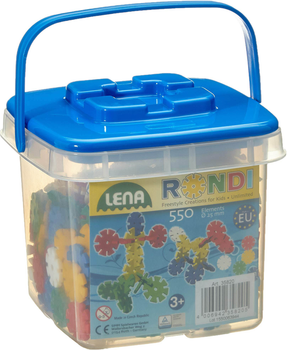 Konstruktor Lena Rondi Bucket 550 elementów (4006942358205)