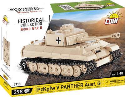 Конструктор Cobi PzKpfw V Panther Ausf. G 1015 деталей (5902251027131)