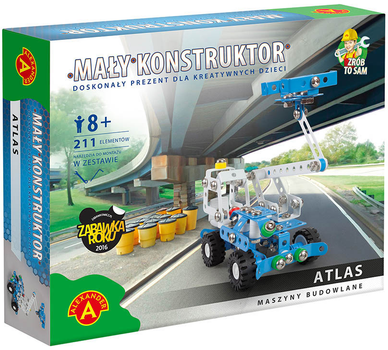 Mały konstruktor Alexander Atlas 211 elementów (5906018016277)