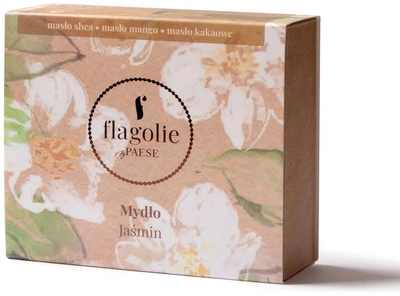 Mydło Flagolie Vegan Soap w kostce Jaśmin 90 g (5907471930827)