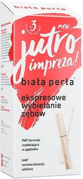 Набір Biała Perła зубна паста Jutro impreza! для домашнього відбілювання зубів 30 мл + відбілювальний гель 8 мл (8588003659880)