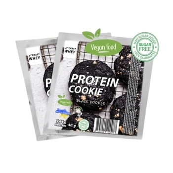Protein Cookie - 60g Black протеїнове печиво Black для ситного перекусу, білкового балансу та підтримки активності
