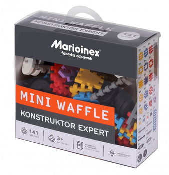 Konstruktor Marioinex Mini Waffle Expert 141 elementów (5903033904053)