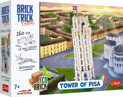 Konstruktor Trelf Brick Trick Tower of Pisa 260 elementów (5900511616101)