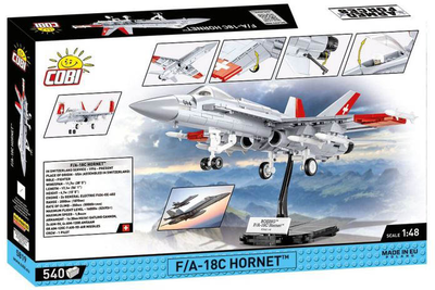 Konstruktor Cobi F/A-18C Hornet Armed Forces 540 elementów (5902251058197)