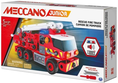 Конструкторський набір Meccano Junior Rescue Fire Truck 150 деталей (778988137109)