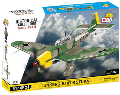 Конструктор Cobi Historical Collection World War II Junkers JU 87B Stuka 514 деталей (5902251057305)
