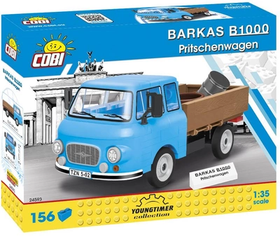 Конструктор Cobi Youngtimer Collection Barkas B1000 Pritschenwagen 156 деталей (5902251245931)