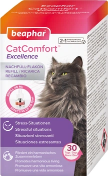 Змінна пляшечка для дифузора Beaphar КетКомфорт Excellence 2-в-1 для котів 48 мл (8711231125340)