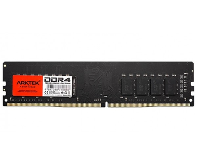 Пам'ять 8Gb DDR4, 2400 MHz, Arktek, 17-17-17, 1.2V (AKD4S8P2400)