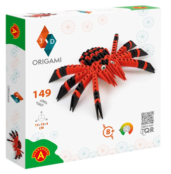 Zestaw kreatywny Alexander Origami 3D Pająk (5906018023480)