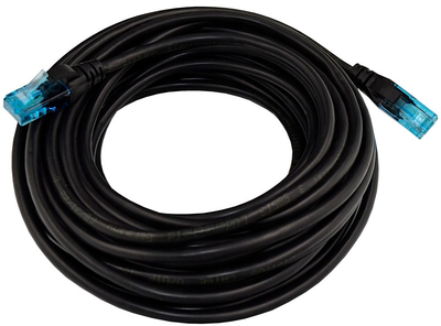 Patchcord Digitus UTP Cat 5e 30 m Black (4016032318675)